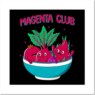 Magenta Club Posters and Art